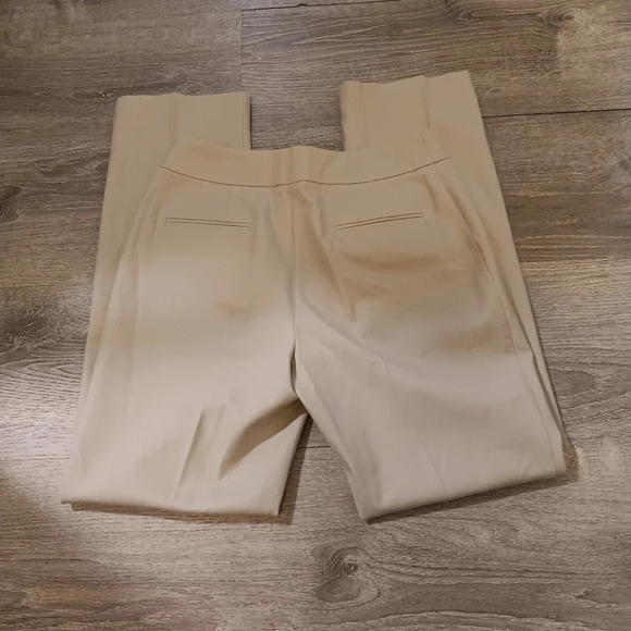 Chico slack cream pants. Side zipper. Size 0 Regular - Picture 4 of 6